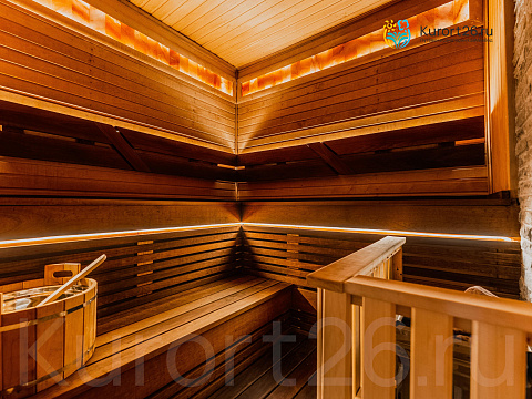 Пансионат «Плаза» г. Ессентуки. Спа комплекс, сауна